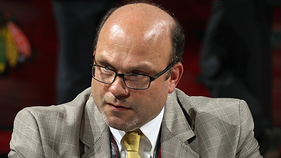 General manager Peter Chiarelli of the Boston Bruins