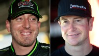 Kyle Busch and Kurt Busch