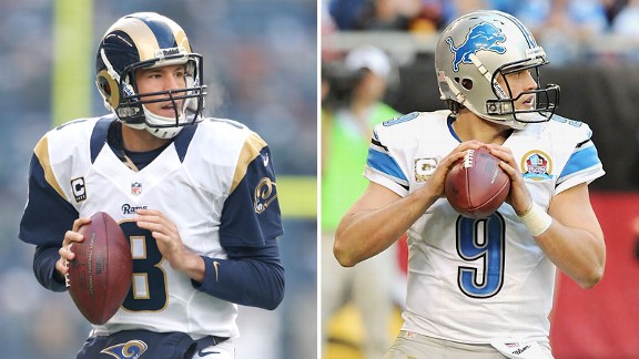Sam Bradford and Matthews Stafford
