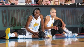 Sylvia Fowles and Elena Delle Donne