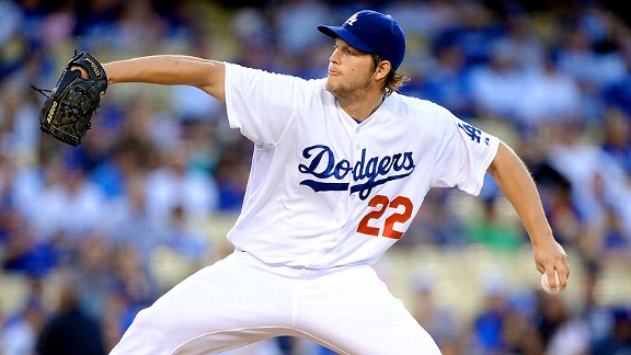 Clayton Kershaw of the Los Angeles Dodgers