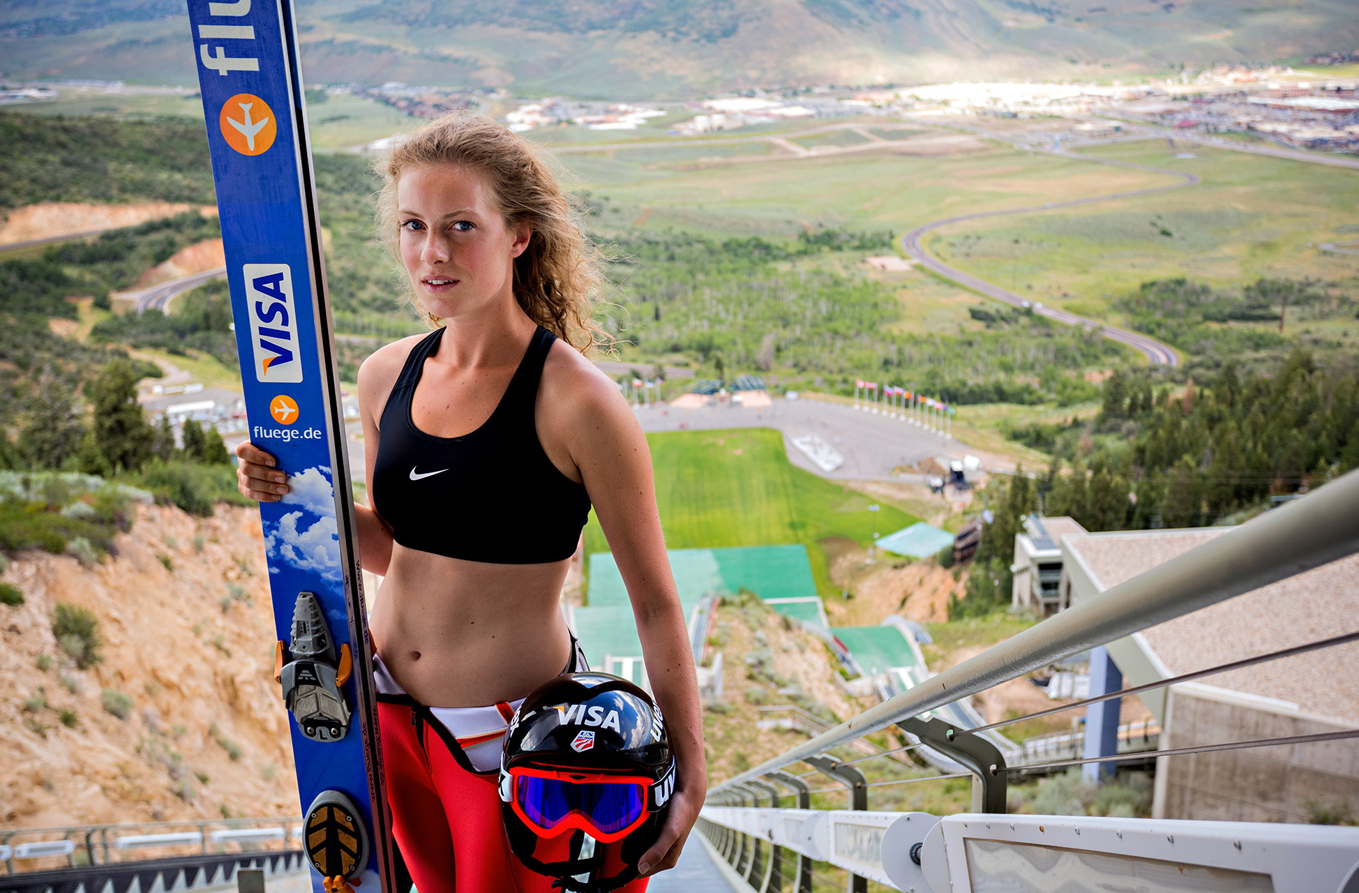 Total Access Us Womens Ski Jumping Team Espnw inside ski jumping usa team with regard to Present House