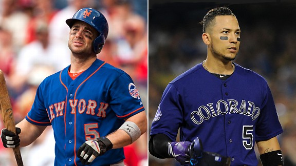 David Wright and Carlos Gonzalez