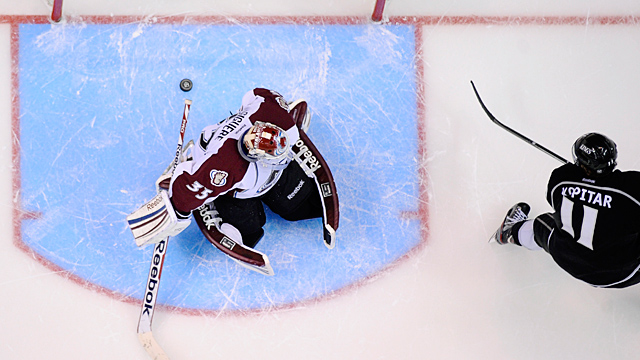Los Angeles Kings center Anze Kopitar