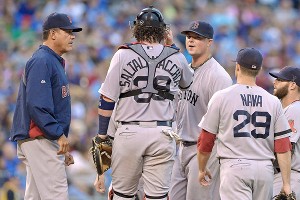 John Farrell, Jon Lester, Daniel Nava