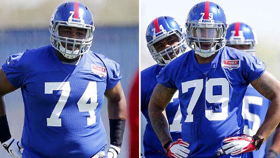 Johnathan Hankins and Damontre Moore