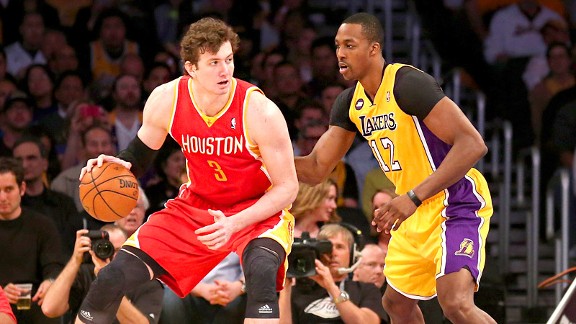 Omer Asik and Dwight Howard