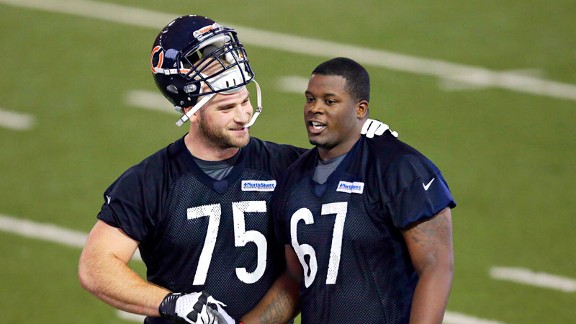 Kyle Long and Jordan Mills