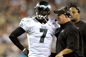 Chip Kelly and Michael Vick