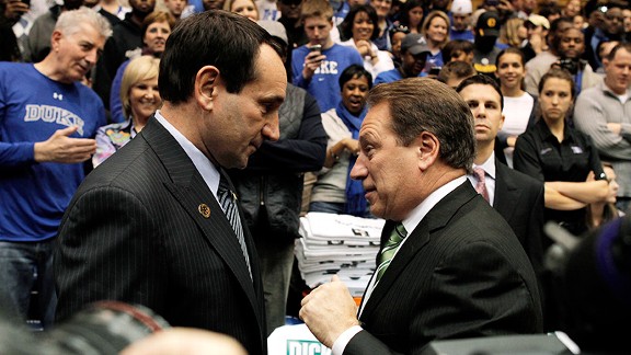Mike Krzyzewski, Tom Izzo