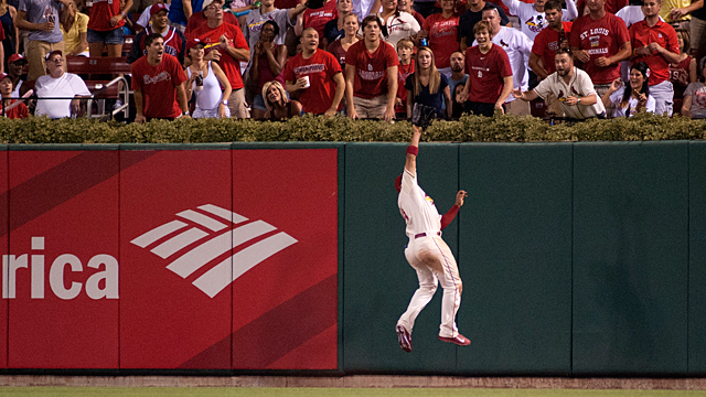 St. Louis Cardinals center fielder Jon Jay