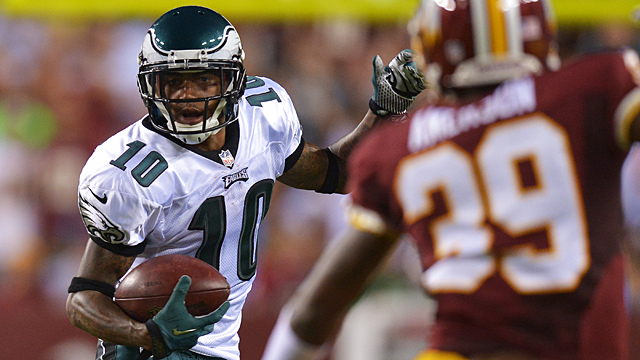 DeSean Jackson #10 of the Philadelphia Eagles