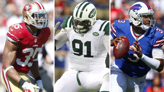 Eric Reid, Sheldon Richardson, EJ Manuel
