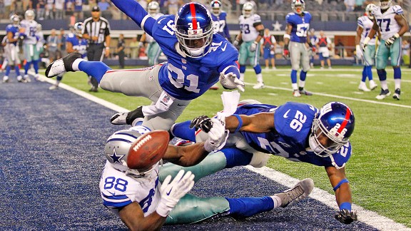 Dez Bryant, Aaron Ross, Antrel Rolle