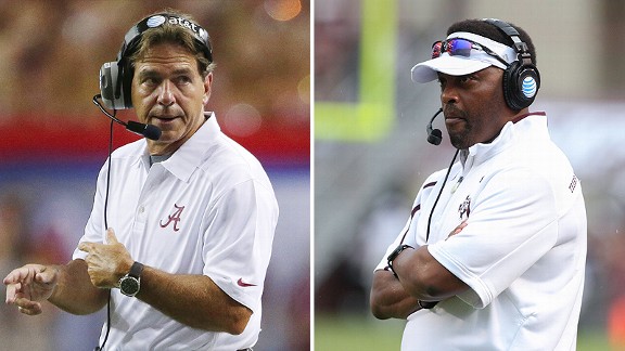 Nick Saban and Kevin Sumlin