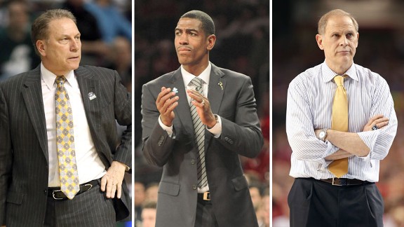 Tom Izzo, Kevin Ollie, John Beilein