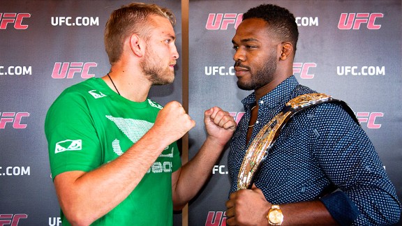 Alexander Gustafsson and Jon Jones