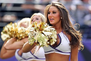 Baltimore Ravens cheerleaders