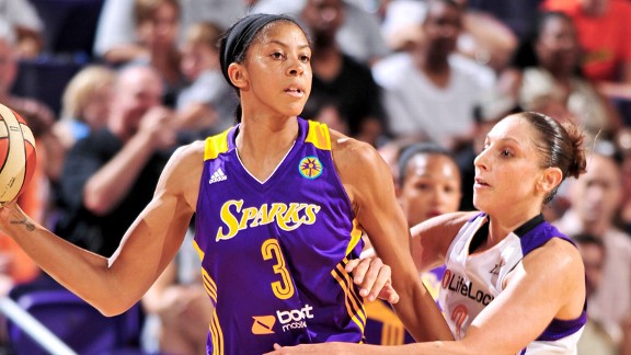 Candace Parker and Diana Taurasi