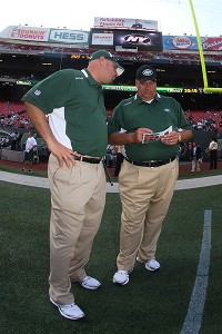 Mike Pettine and Rex Ryan