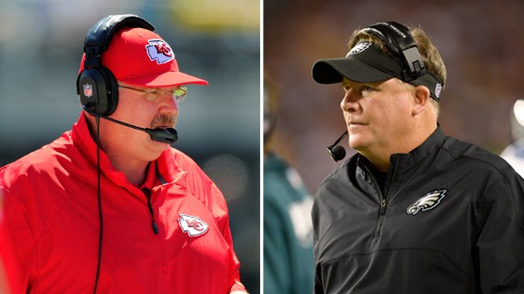 Andy Reid, Chip Kelly