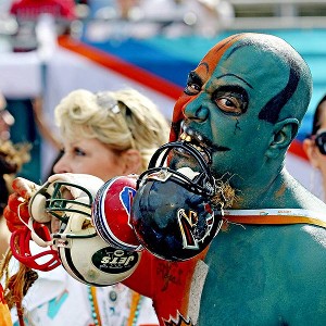 Dolphins fan