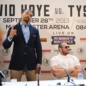 David Haye and Tyson Fury