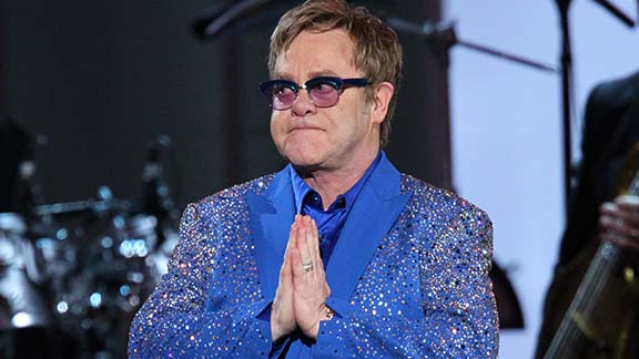 Elton John at the Emmys