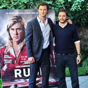 Chris Hemsworth and Daniel Brühl