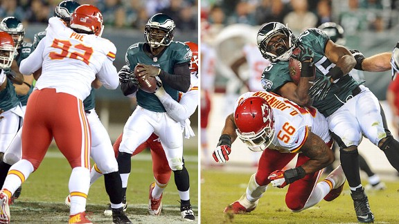 Dontari Poe and Derrick Johnson