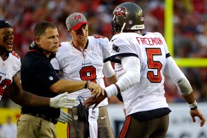 Greg Schiano, Mike Glennon and Josh Freeman
