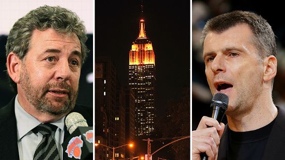 James Dolan, Empire State Building and Mikhail Prokhorov
