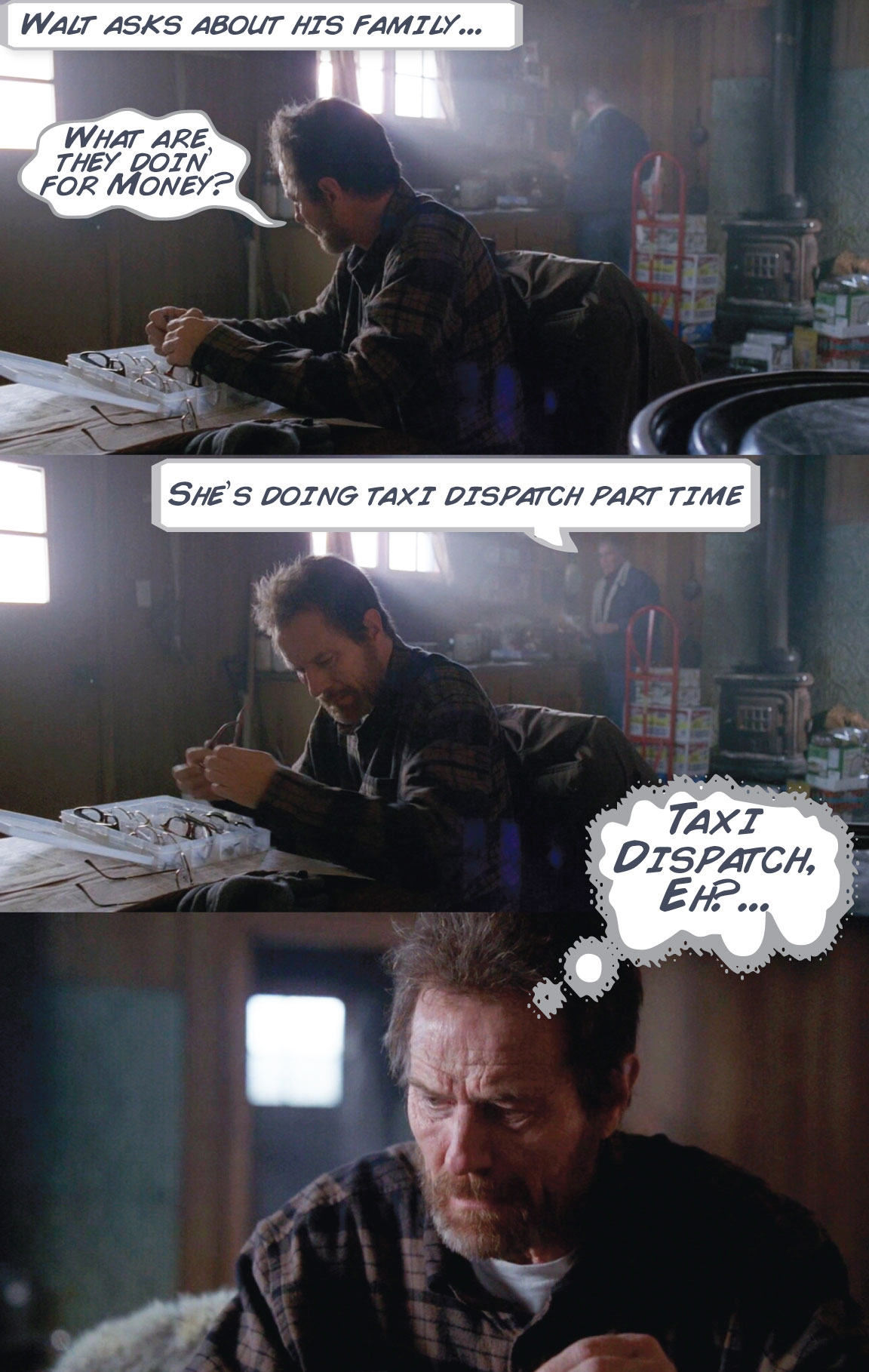 Walt, Breaking Bad Comic - Kirk Goldsberry/Grantland