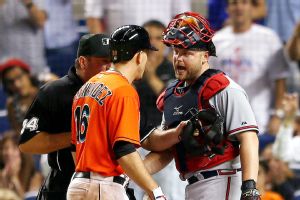 Jose Fernandez and Brian McCann