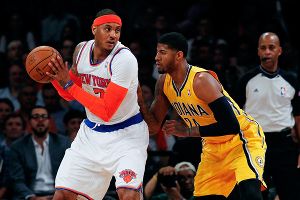 Paul George, Carmelo Anthony