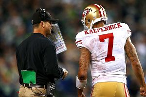 Jim Harbaugh, Colin Kaepernick