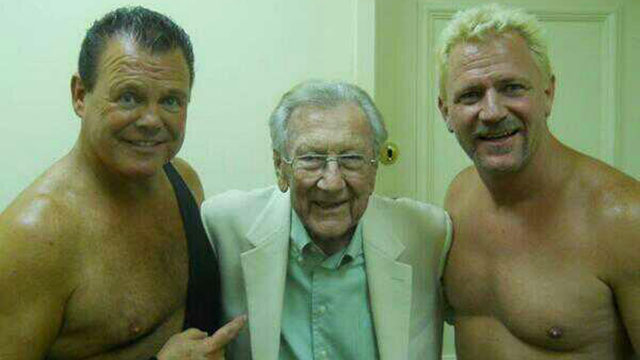 Jerry Lawler, Jeff Jarret - Courtesy of Jeff Jarret