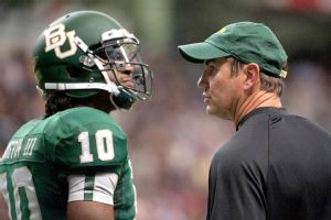 Art Briles and Robert Griffin III
