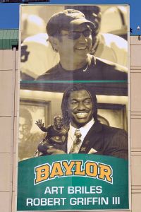 Art Briles and Robert Griffin III