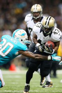 Running back Darren Sproles could give the Pats problems, especially if the Saints' screen game is working.