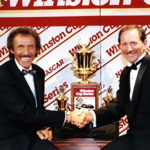 Richard Petty and Dale Earnhardt Sr.