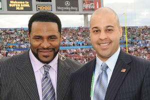 Jerome Bettis and Omar Khan
