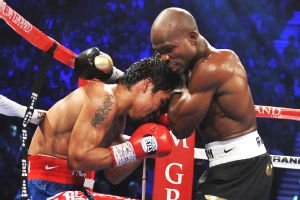 Manny Pacquiao and Timothy Bradley