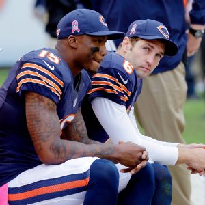 Jay Cutler and Brandon Marshall