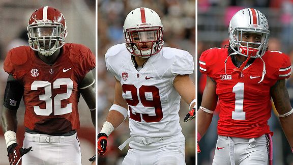 C.J. Mosley, Ed Reynolds and Bradley Roby
