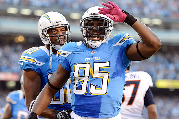 antonio gates powder blue jersey