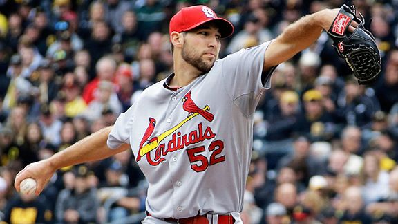 St. Louis Cardinals starting pitcher Michael Wacha
