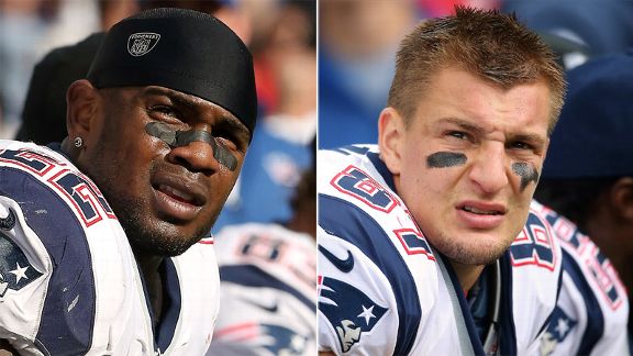 Rob Gronkowski, Stevan Ridley