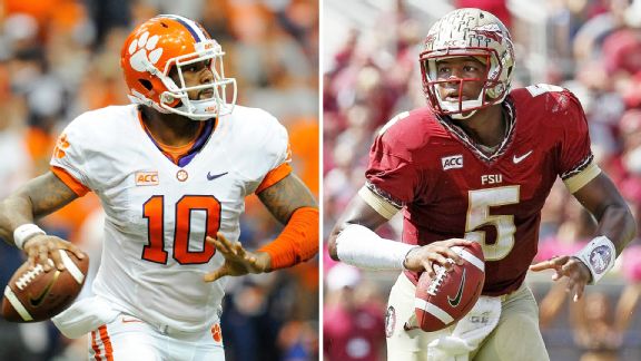 Tajh Boyd and Jameis Winston