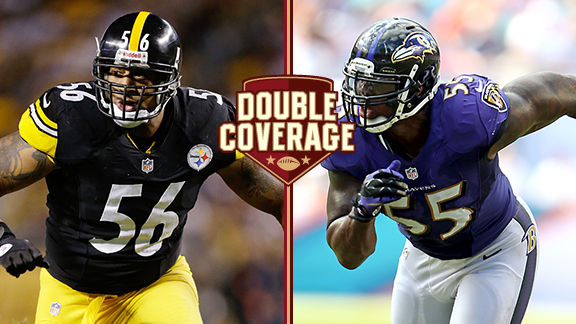 LaMarr Woodley and Terrell Suggs